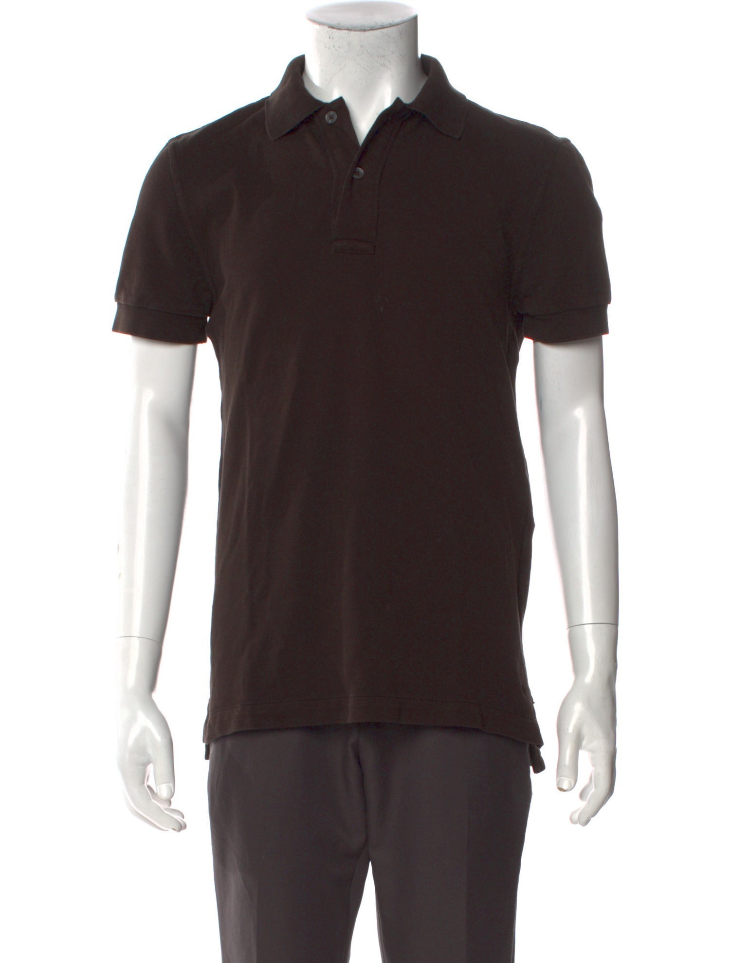 Tom Ford Collar Short Sleeve Polo Shirt