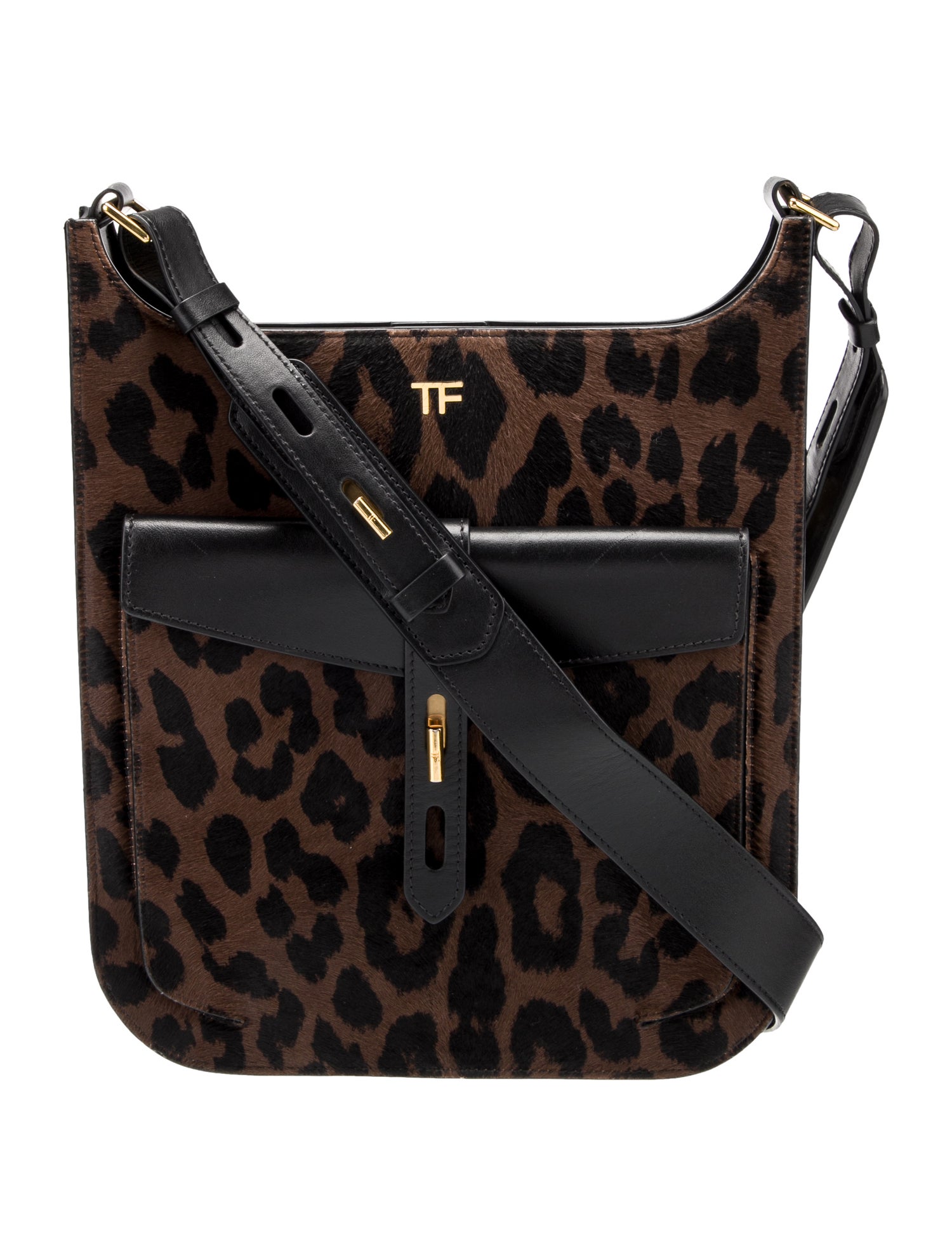 Tom Ford Ponyhair Messenger Bag