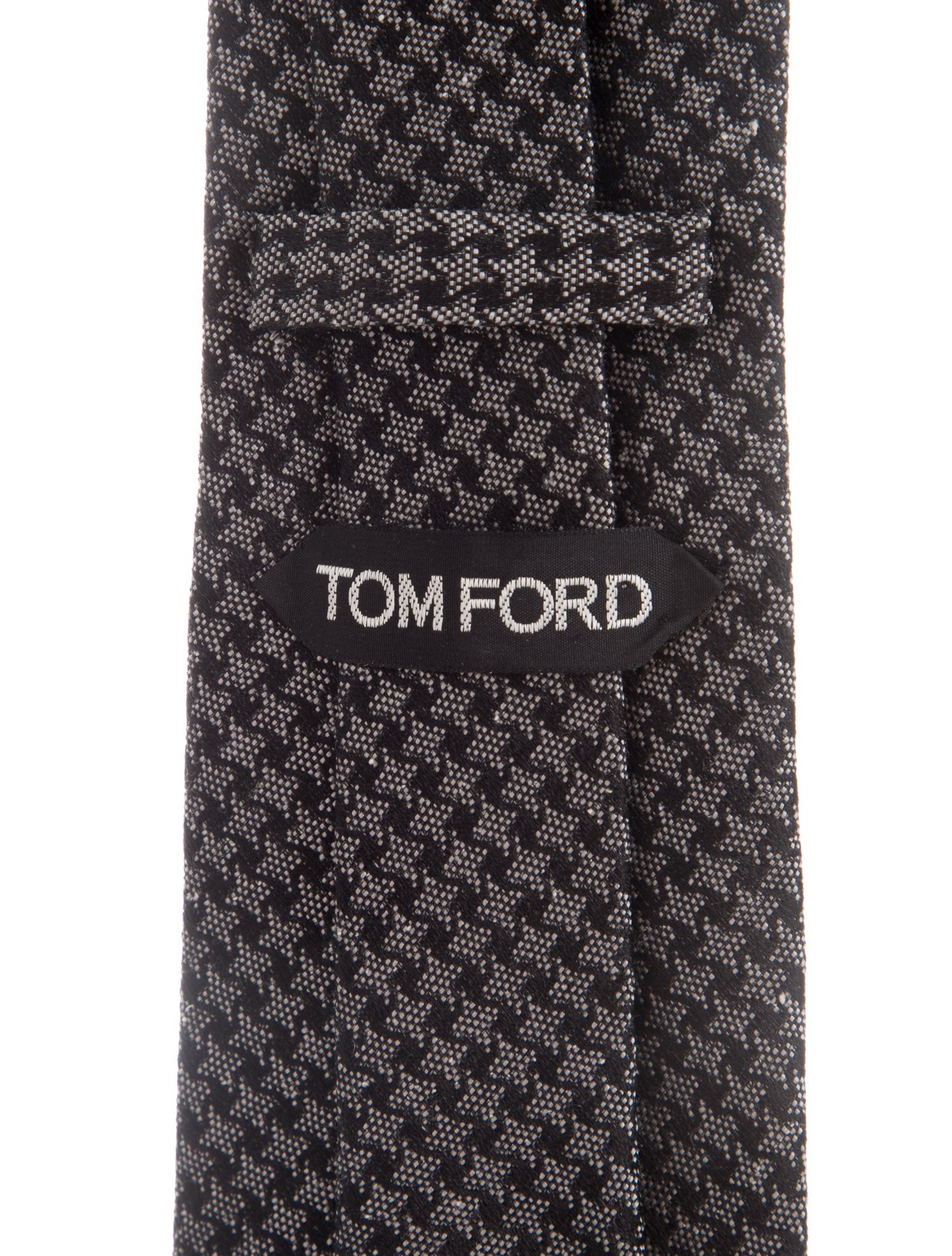 Tom Ford Pattern Print Silk Tie