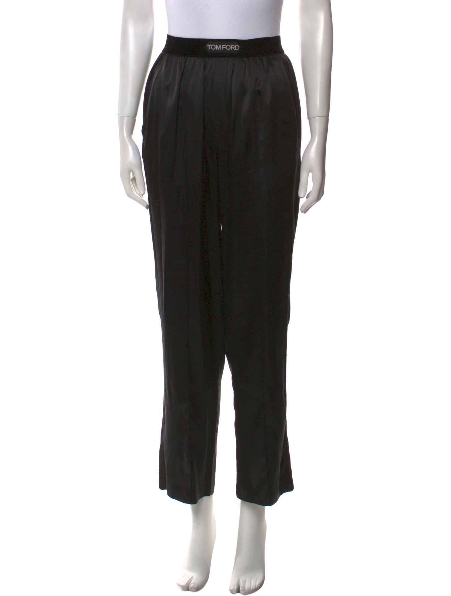 Tom Ford Silk Straight Leg Pants