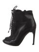 Tom Ford Leather Lace-Up Boots