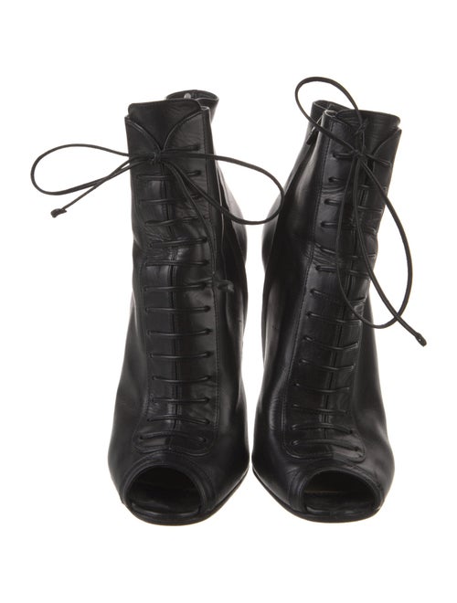 Tom Ford Leather Lace-Up Boots