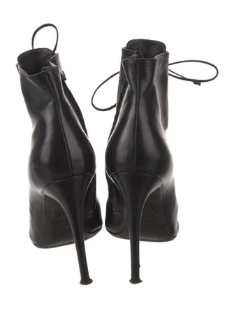 Tom Ford Leather Lace-Up Boots