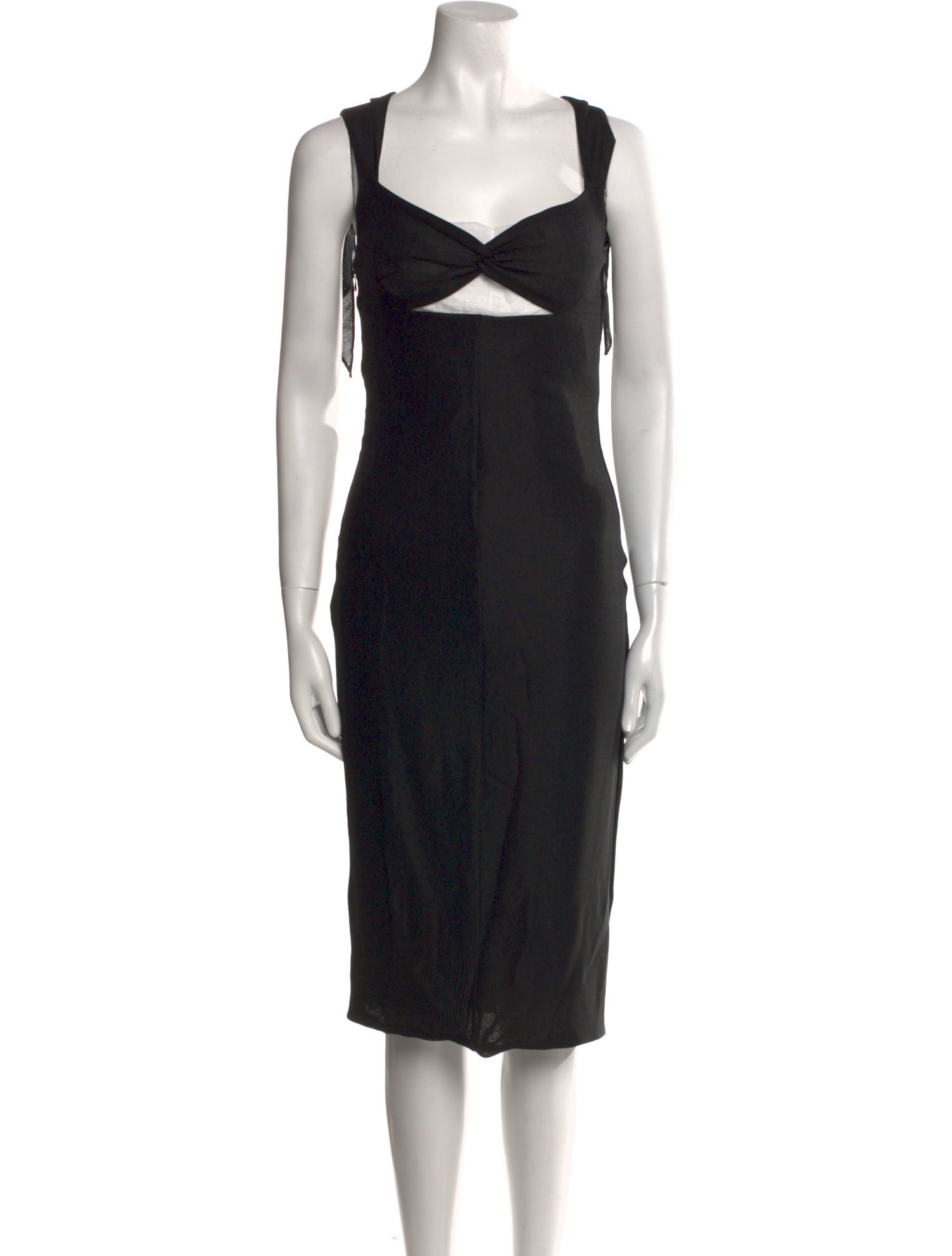 Tom Ford Square Neckline Midi Length Dress