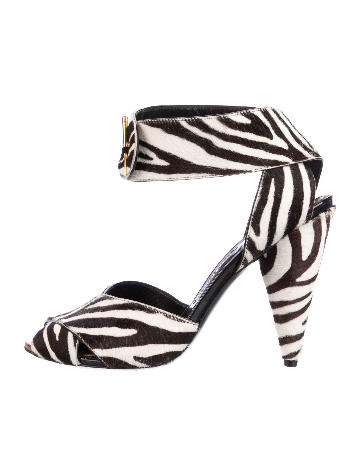 Tom Ford Ponyhair Animal Print D'Orsay Pumps