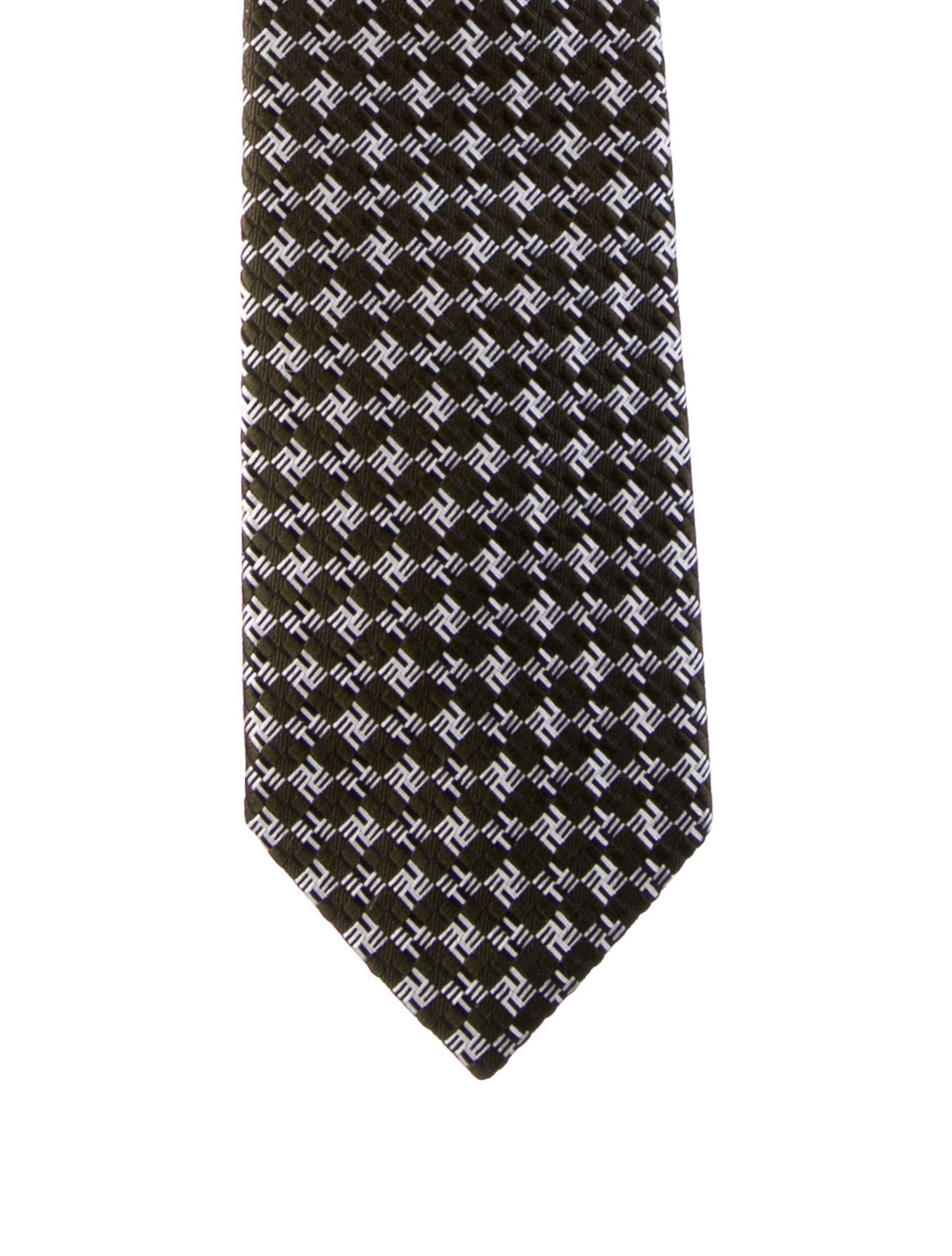 Tom Ford Silk Printed Tie w/ Tags