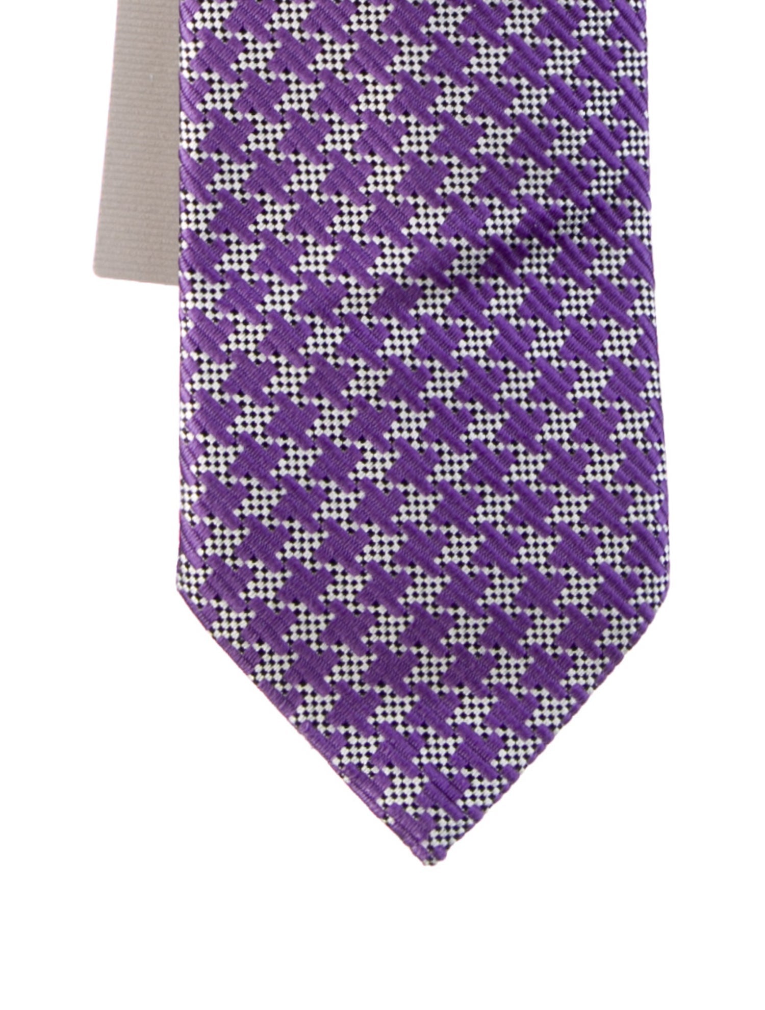 Tom Ford Silk Printed Tie