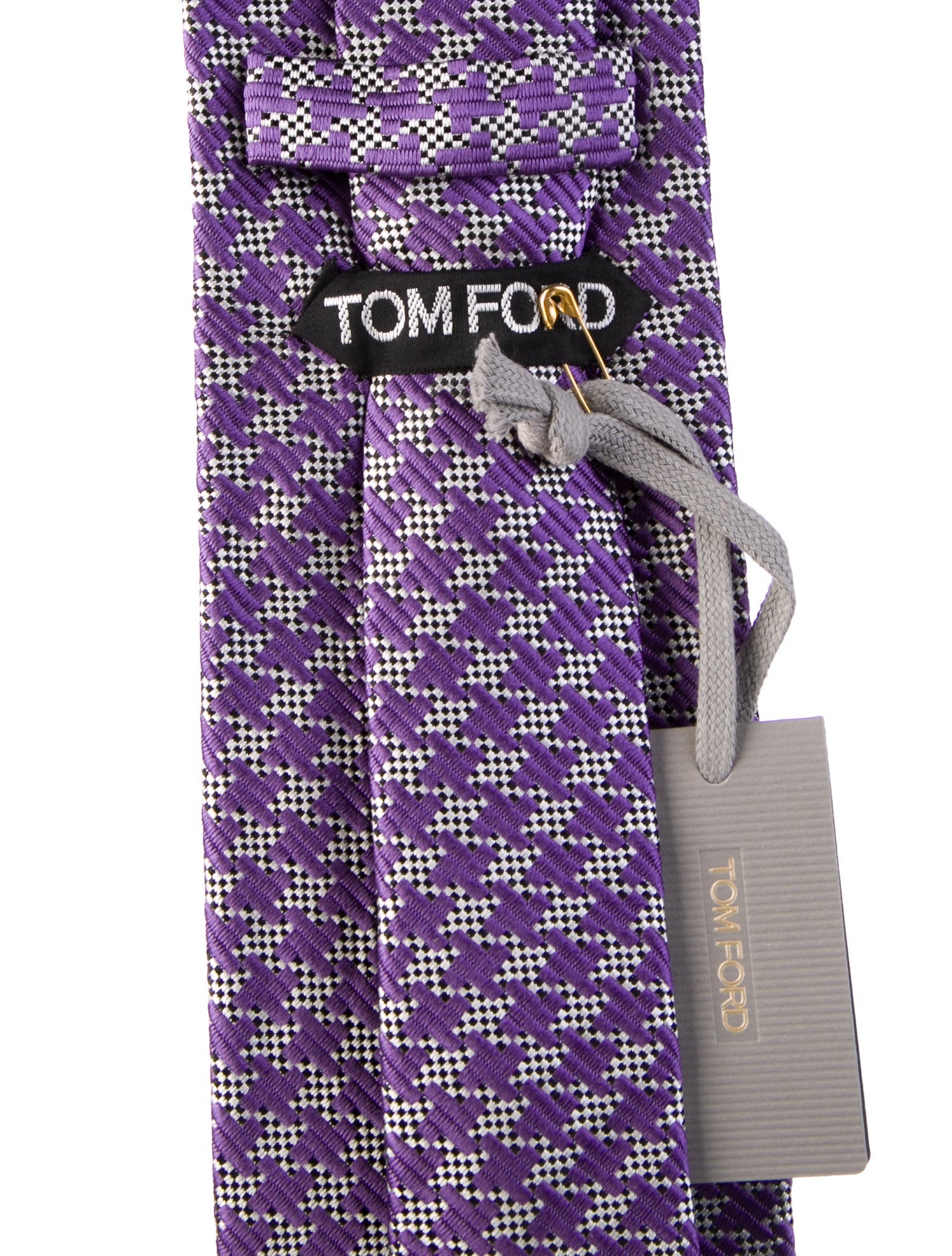 Tom Ford Silk Printed Tie