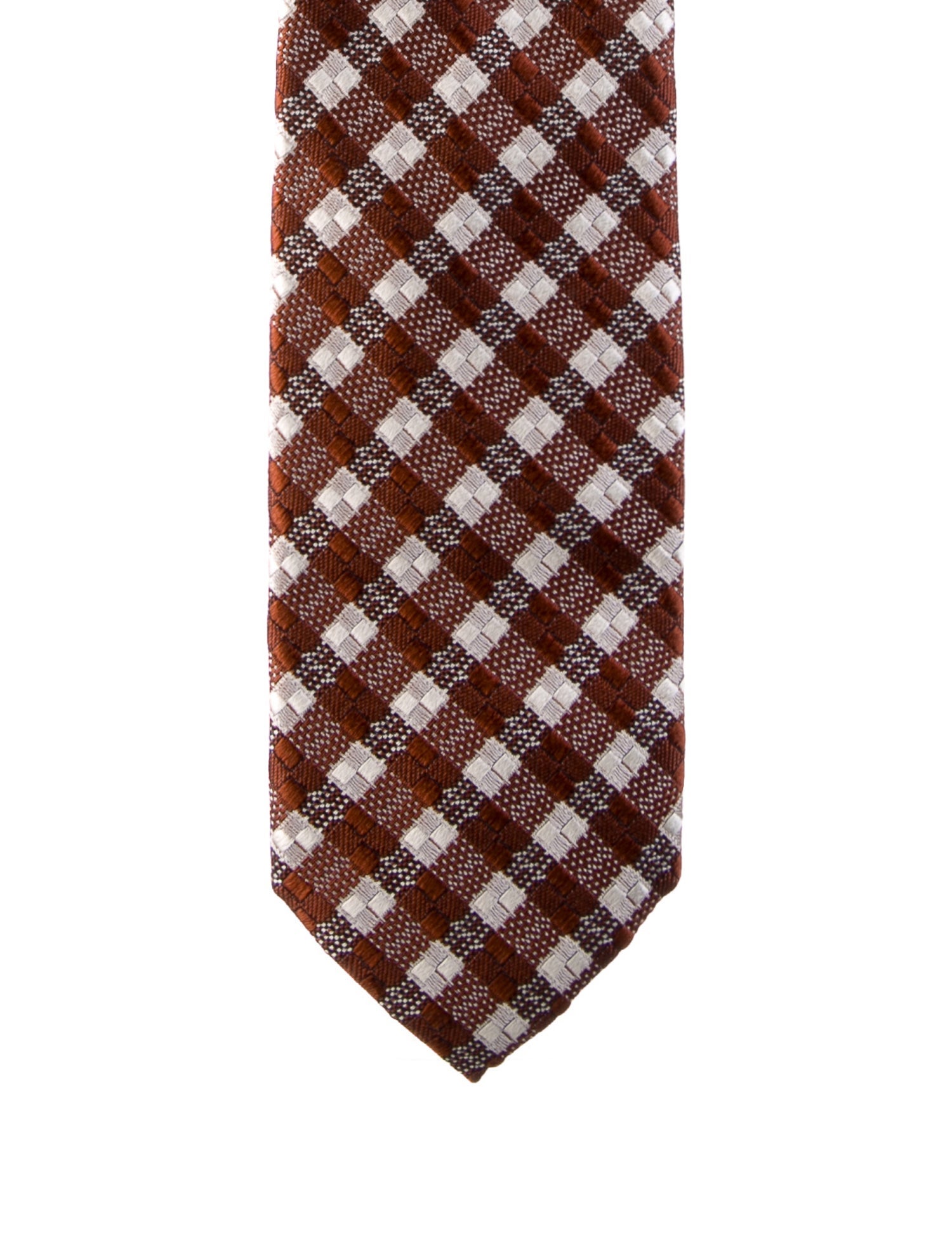 Tom Ford Silk Printed Tie w/ Tags
