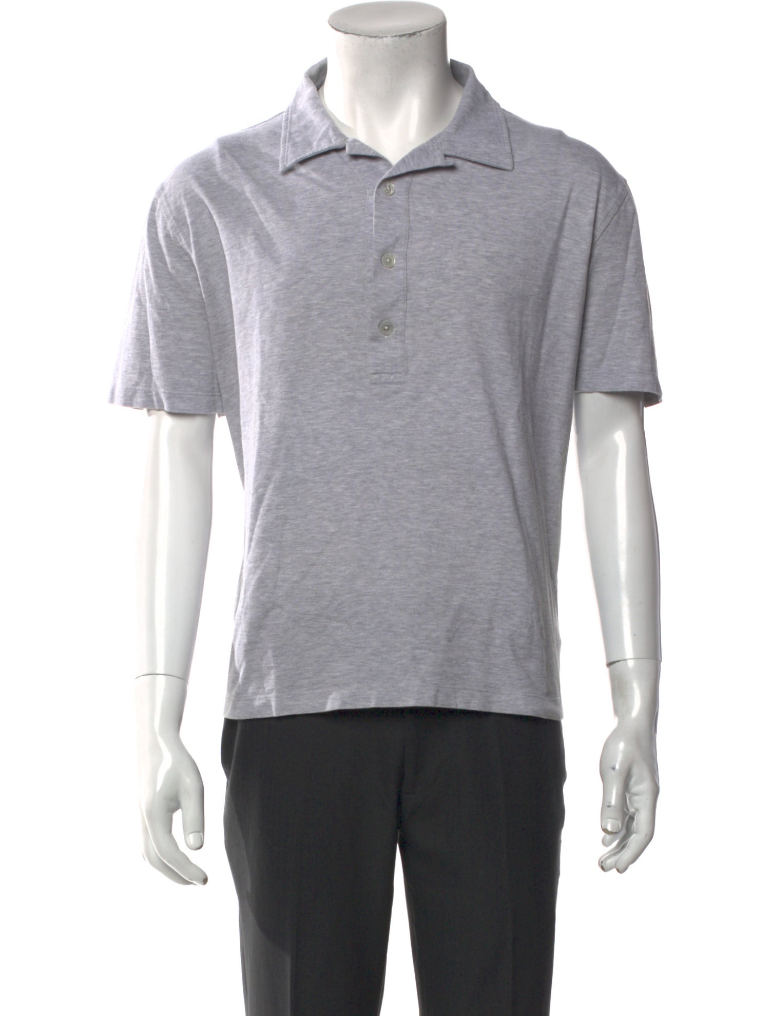 Tom Ford Collar Short Sleeve Polo Shirt