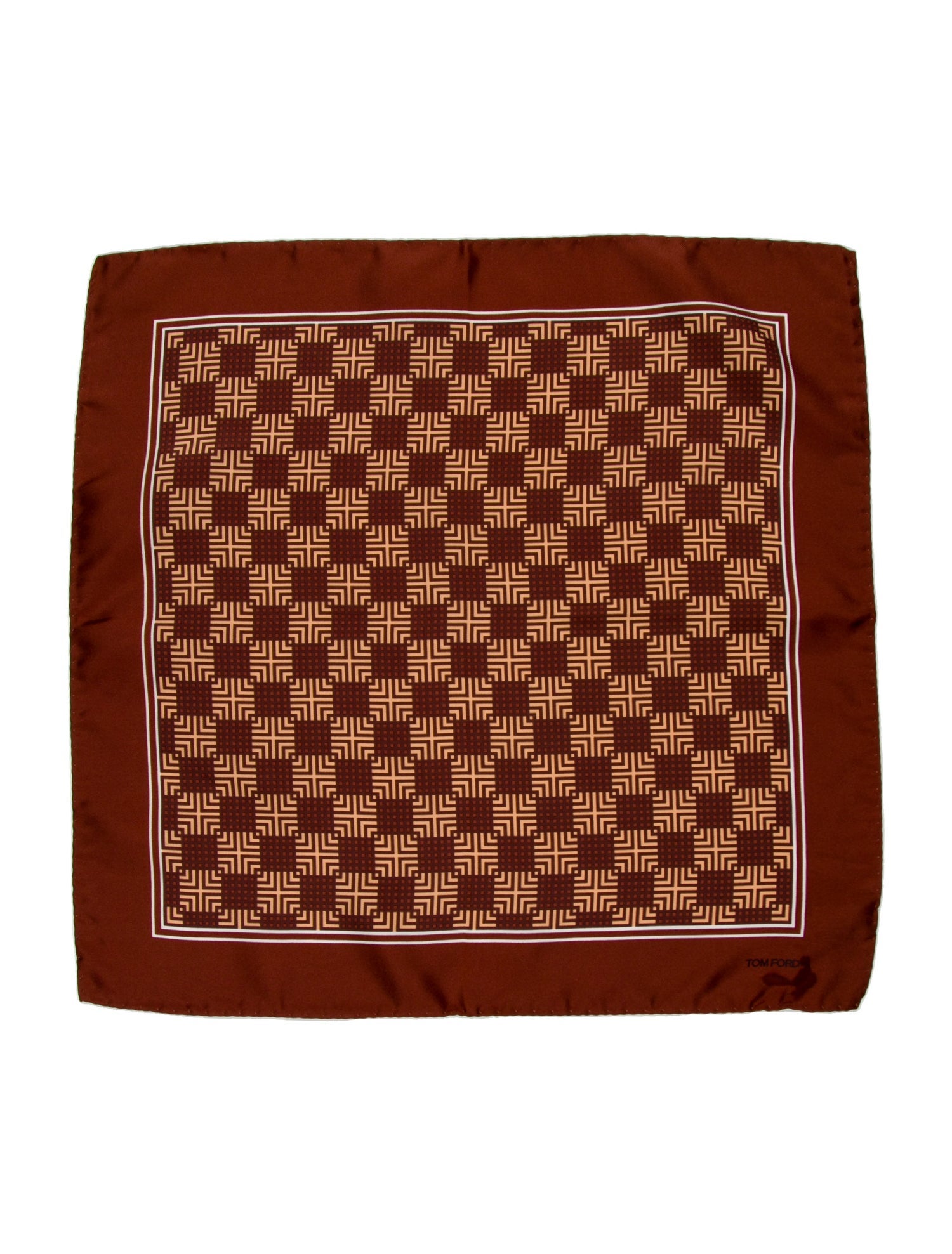 Tom Ford Ford Silk Pocket Square w/ Tags