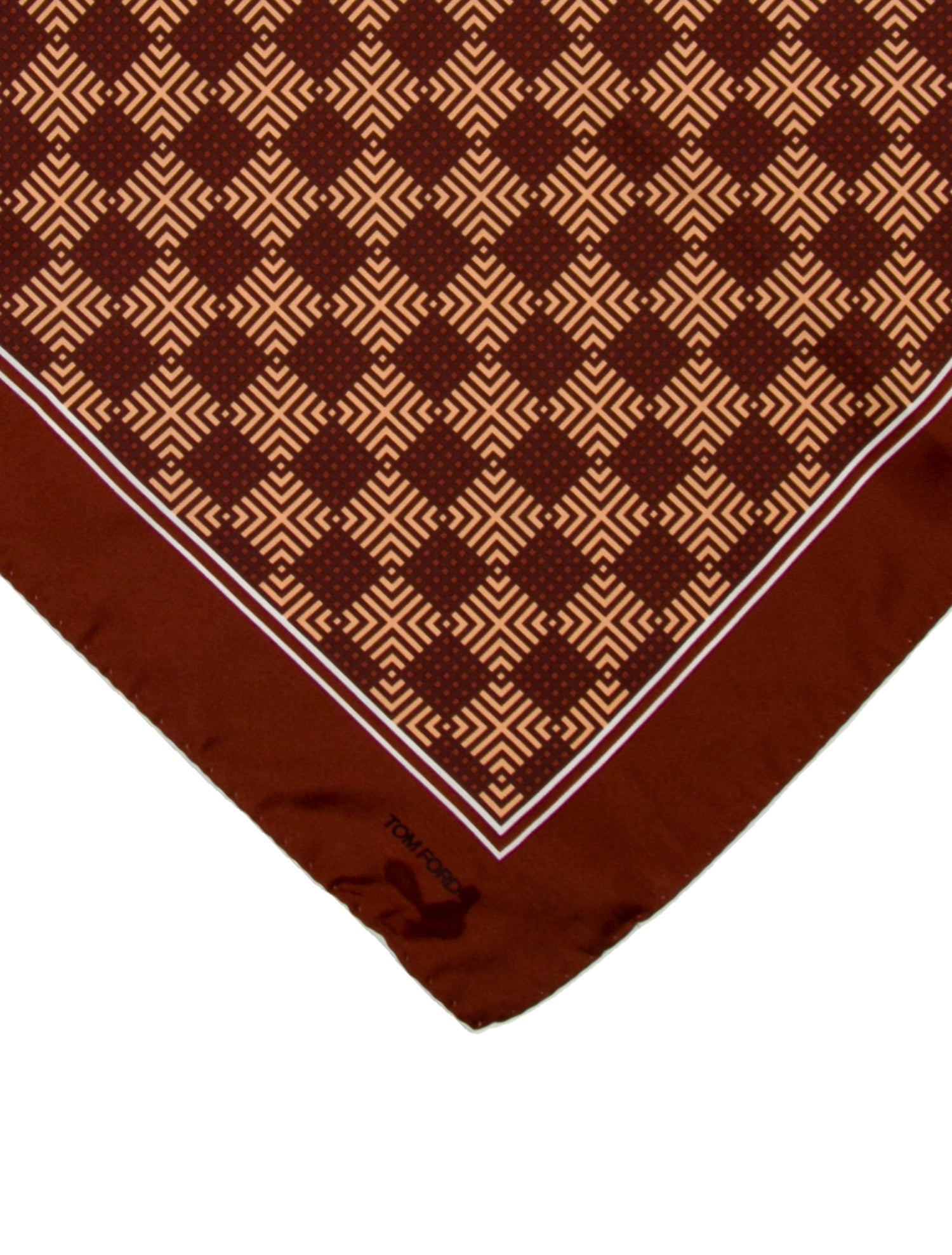 Tom Ford Ford Silk Pocket Square w/ Tags