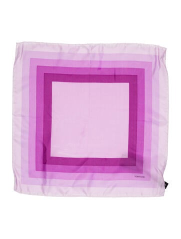 Tom Ford Pocket Squares Pattern Print Square