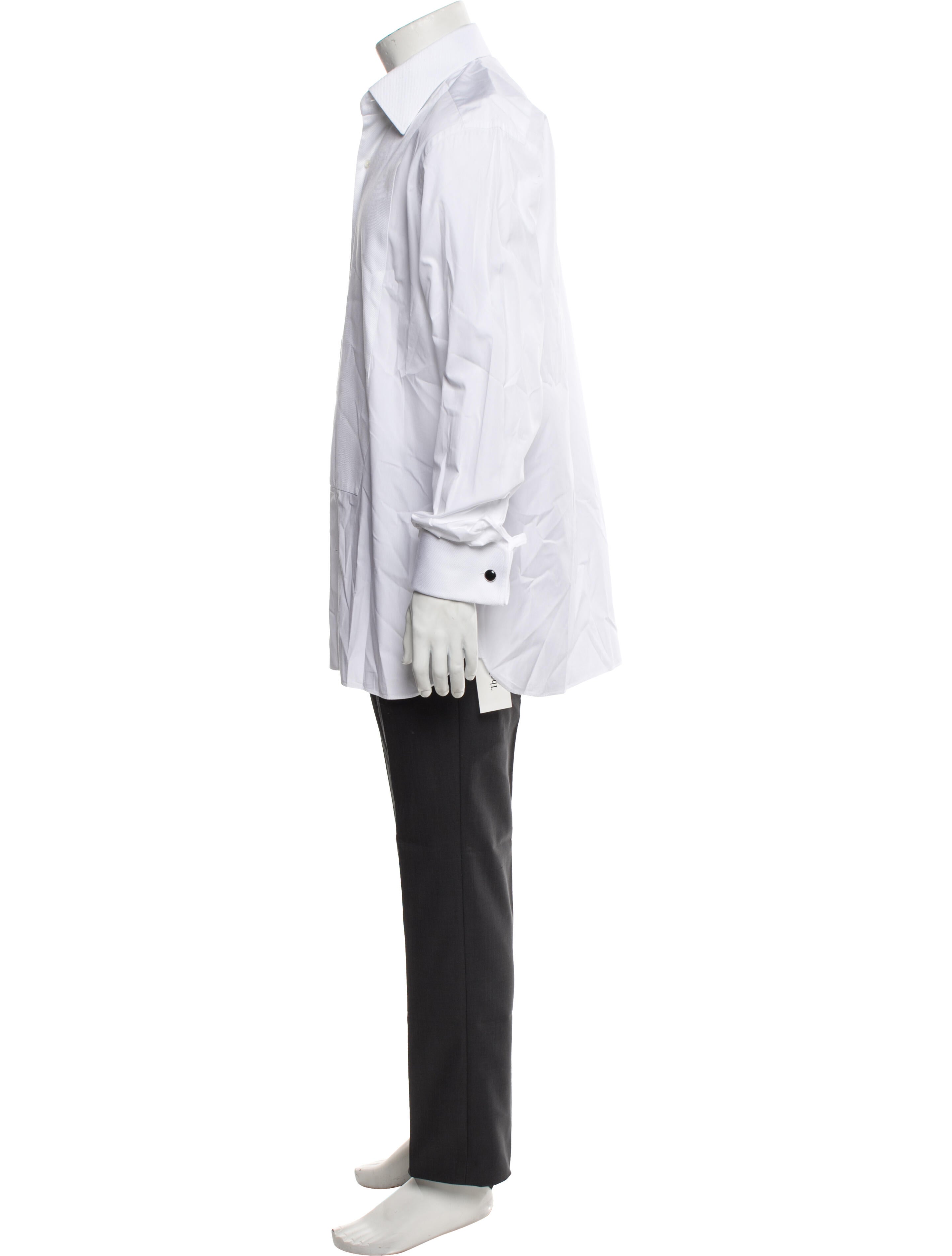 Tom Ford Long Sleeve Tuxedo Shirt