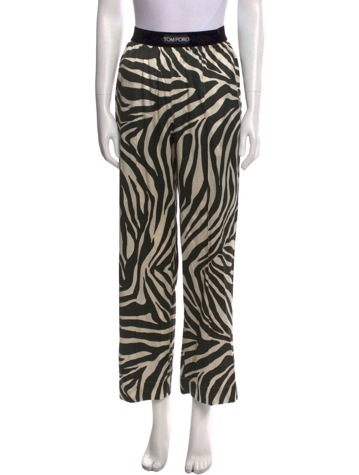 Tom Ford Silk Wide Leg Pants