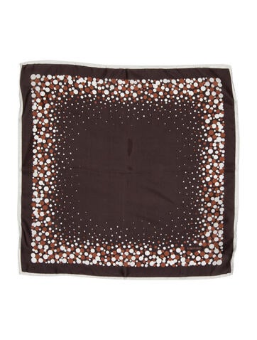 Tom Ford Pocket Squares Pattern Print Sqaure