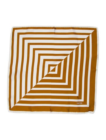 Tom Ford Pocket Squares Patterned Square