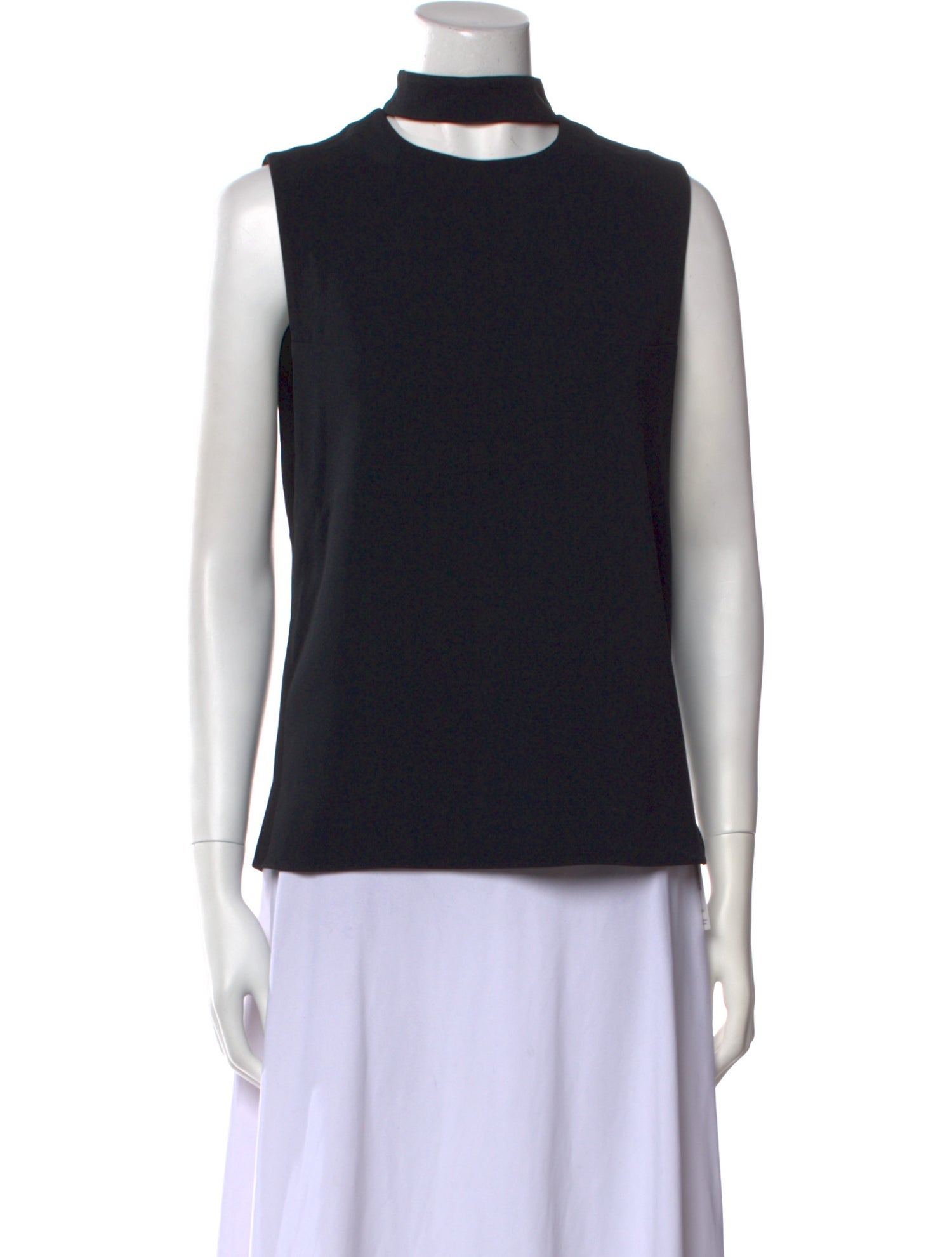 Tom Ford Mock Neck Sleeveless Top