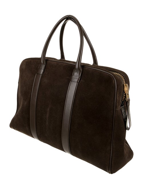 Tom Ford Suede Weekender Bag
