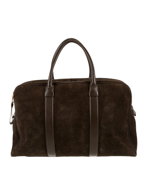 Tom Ford Suede Weekender Bag