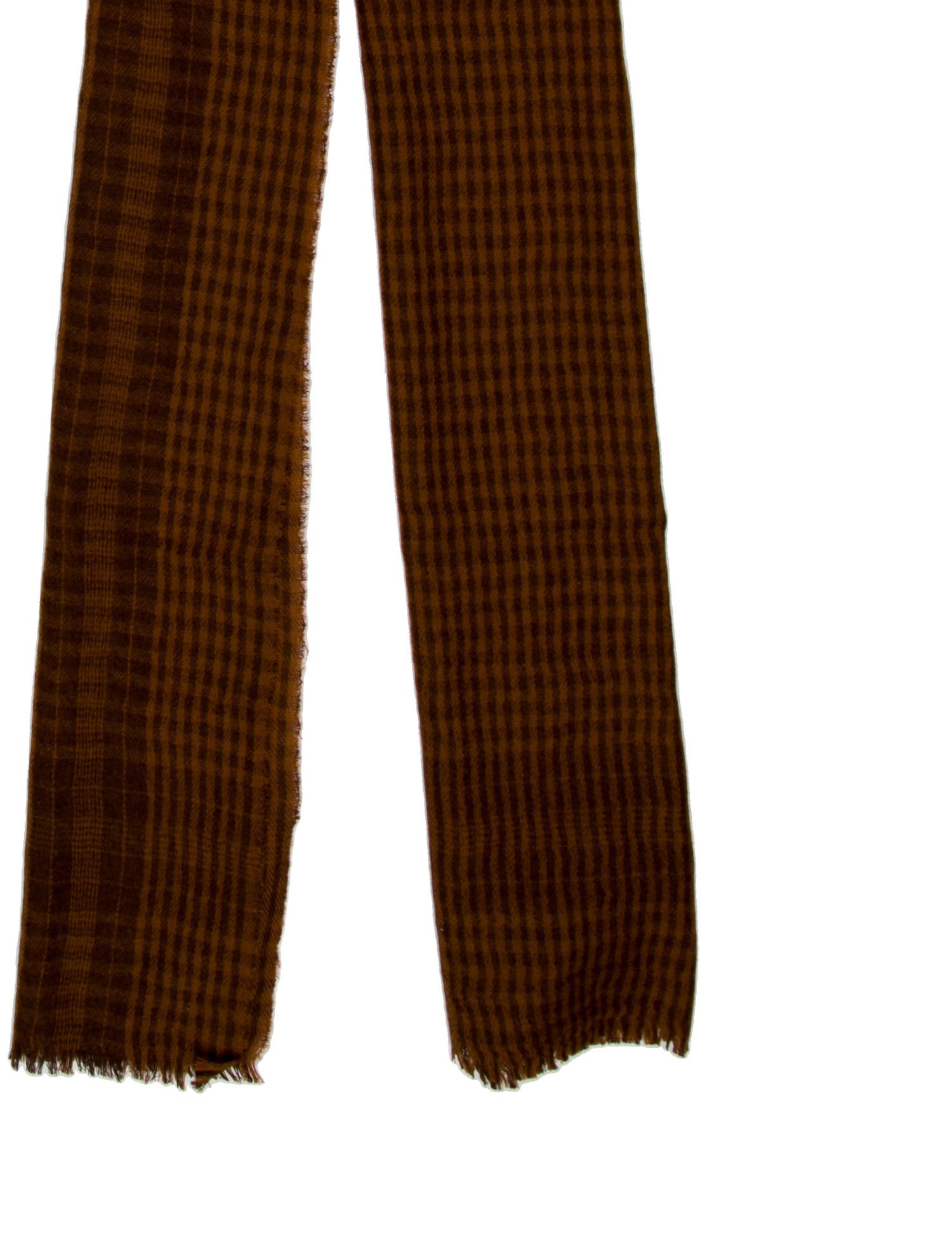 Tom Ford Silk Plaid Print Scarf w/ Tags