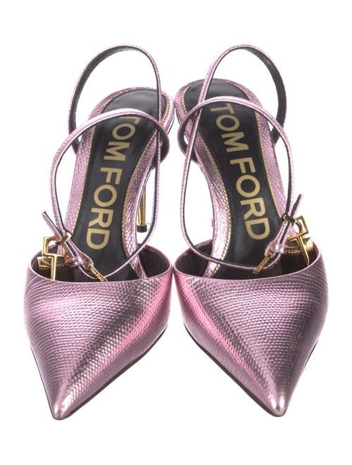 Tom Ford Leather Slingback Pumps