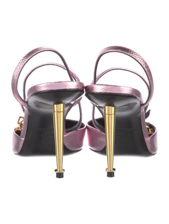 Tom Ford Leather Slingback Pumps