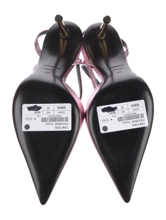 Tom Ford Leather Slingback Pumps