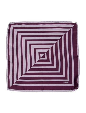 Tom Ford Pocket Squares Patterned Square
