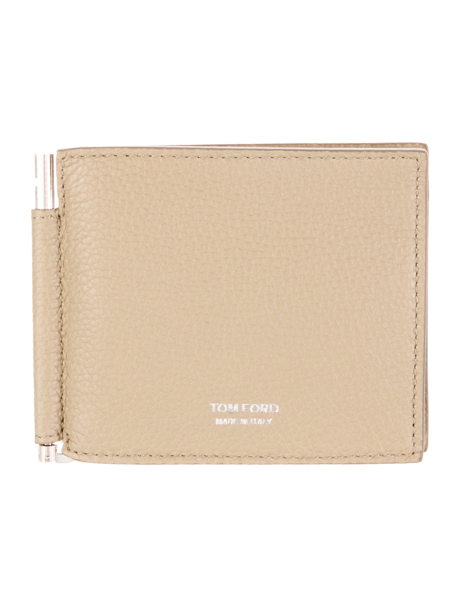 Tom Ford Leather Graphic Print Bifold Wallet w/ Tags