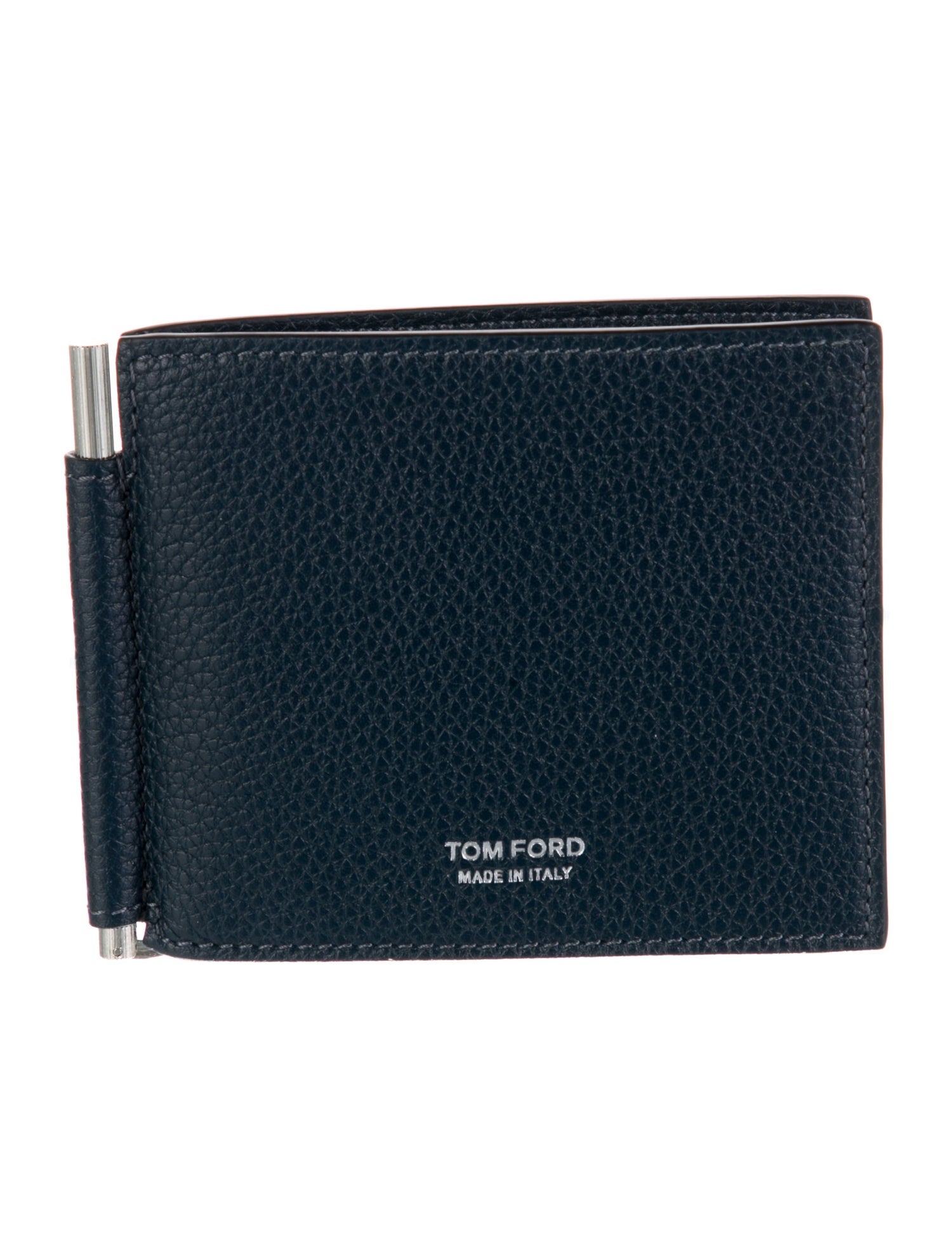 Tom Ford Leather Graphic Print Bifold Wallet w/ Tags