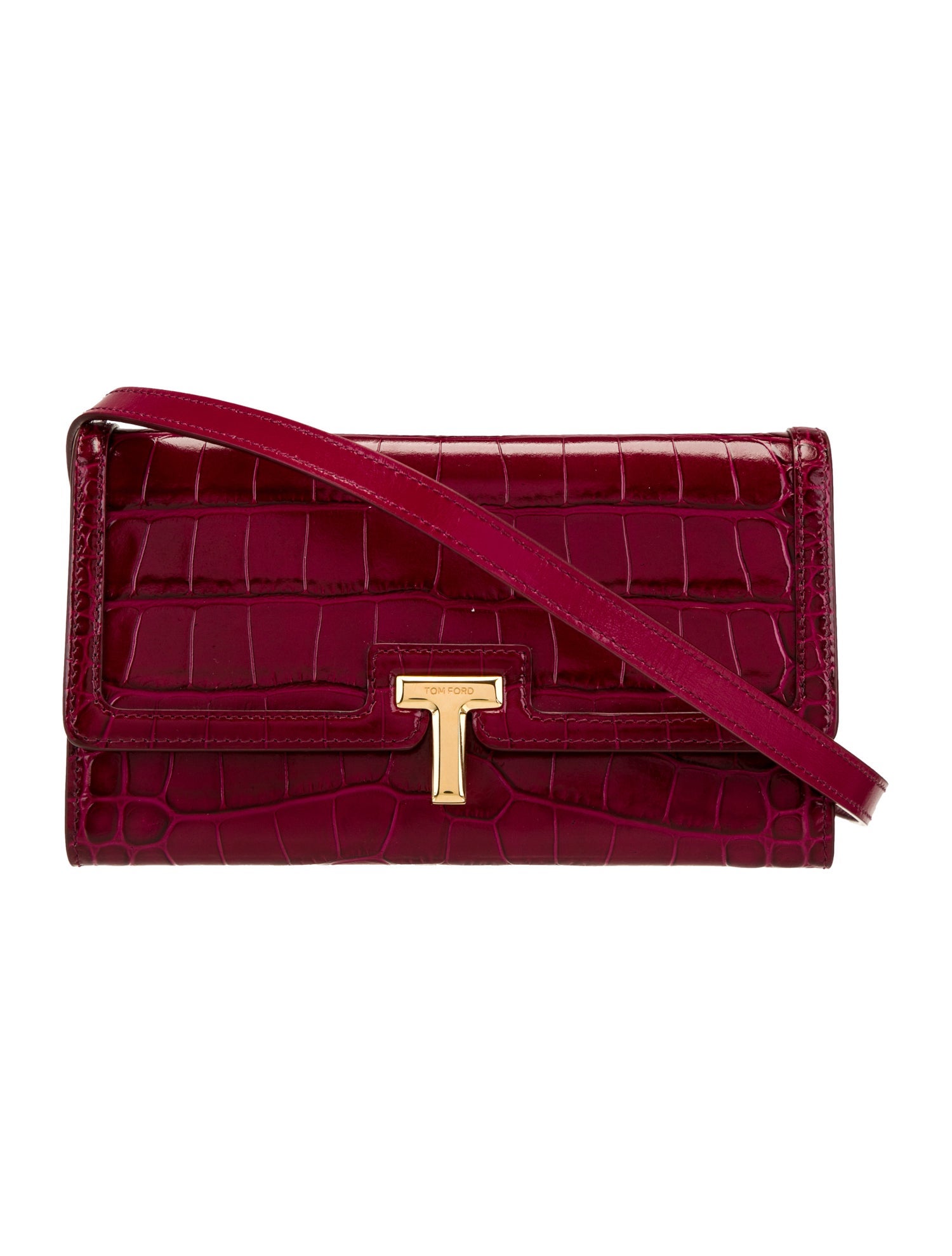 Tom Ford Crocodile Crossbody Bag w/ Tags