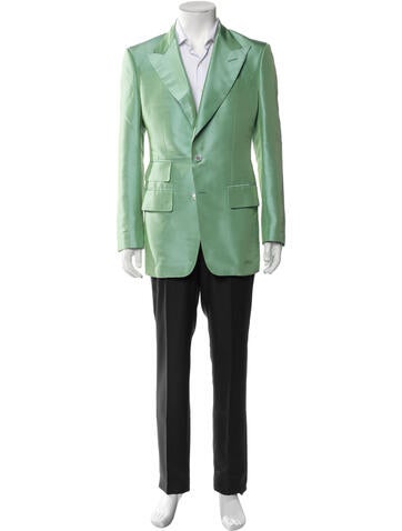 Tom Ford Suiting Slim-Fit Satin-Twill Suit Jacket L