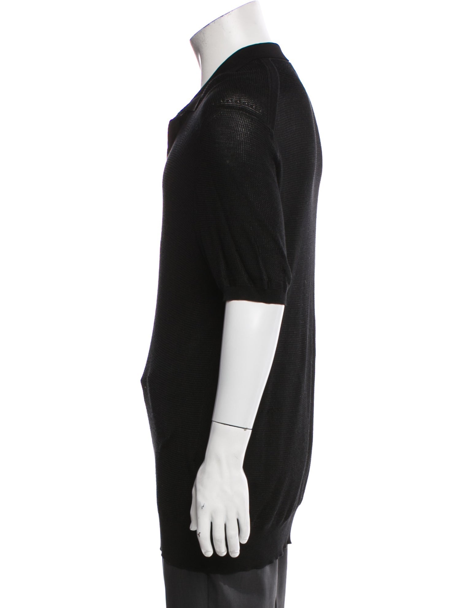 Tom Ford V-Neck Short Sleeve Polo Shirt