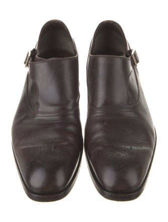 Tom Ford Leather Monk Straps