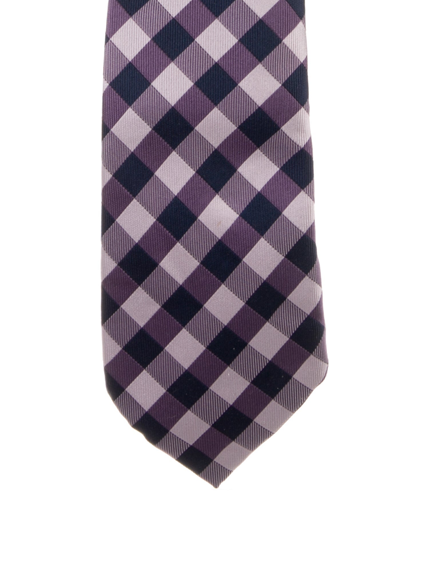 Tom Ford Pattern Print Silk Tie