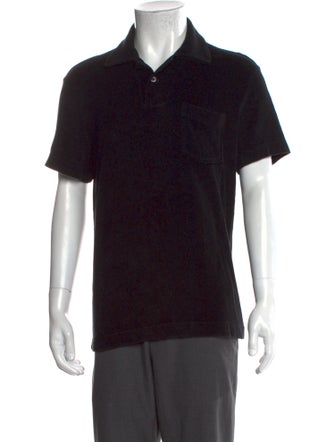 Tom Ford Crew Neck Short Sleeve Polo Shirt