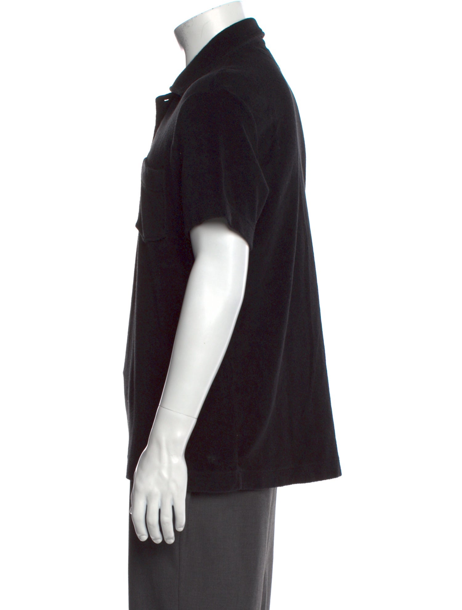 Tom Ford Crew Neck Short Sleeve Polo Shirt