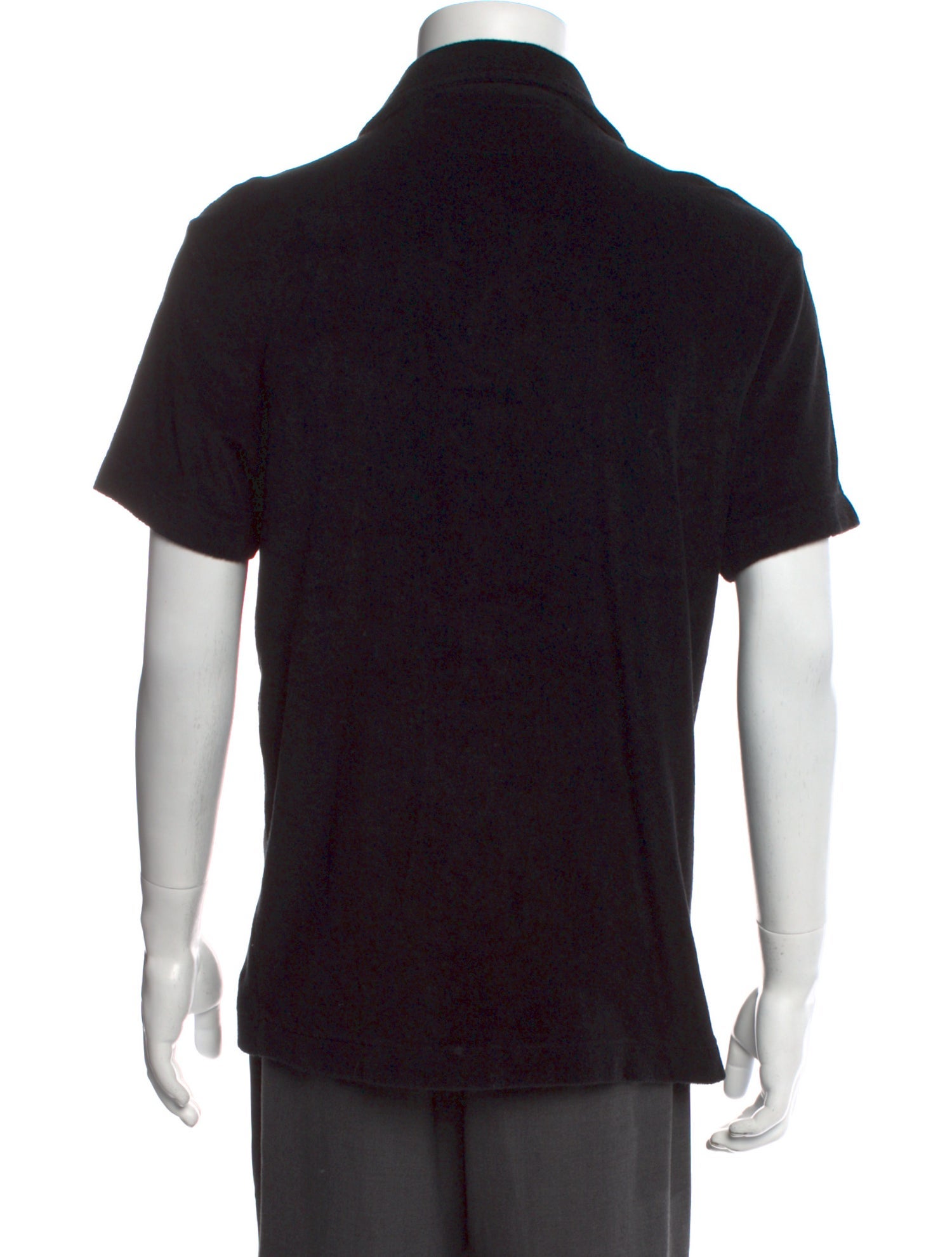 Tom Ford Crew Neck Short Sleeve Polo Shirt