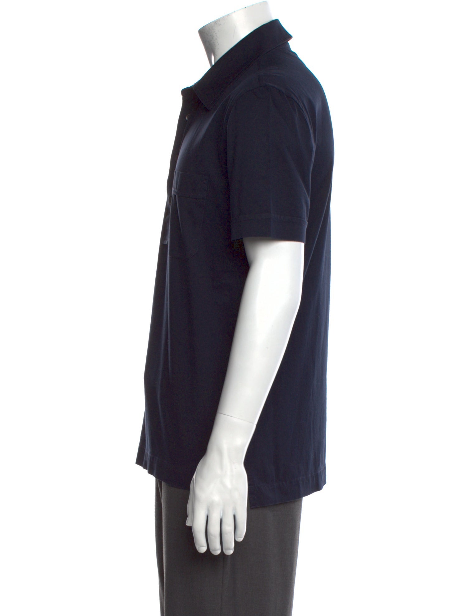 Tom Ford Crew Neck Short Sleeve Polo Shirt