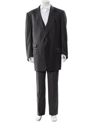 Tom Ford Suiting Wool Suit Vest Us52L, It62L | XXL