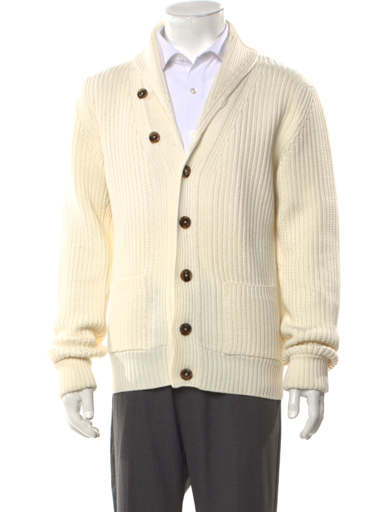 Tom Ford Wool V-Neck Cardigan
