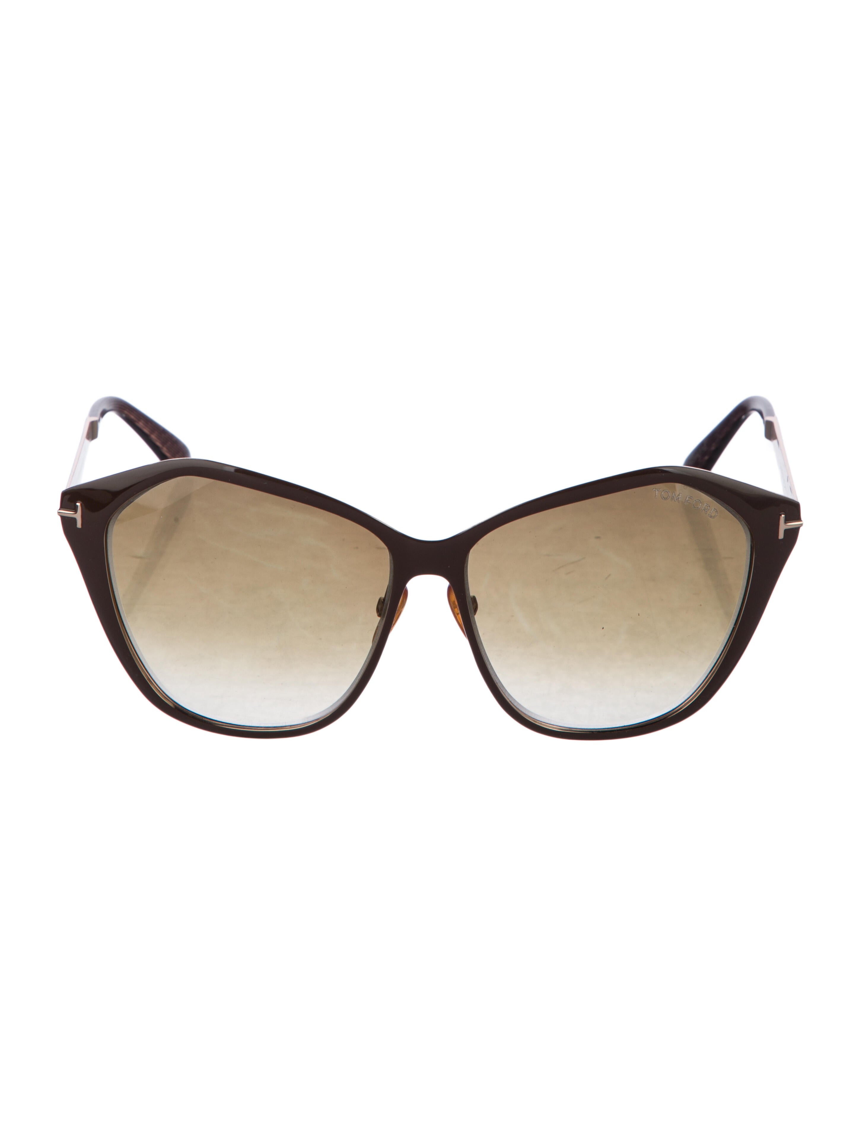Tom Ford Lena Cat-Eye Sunglasses