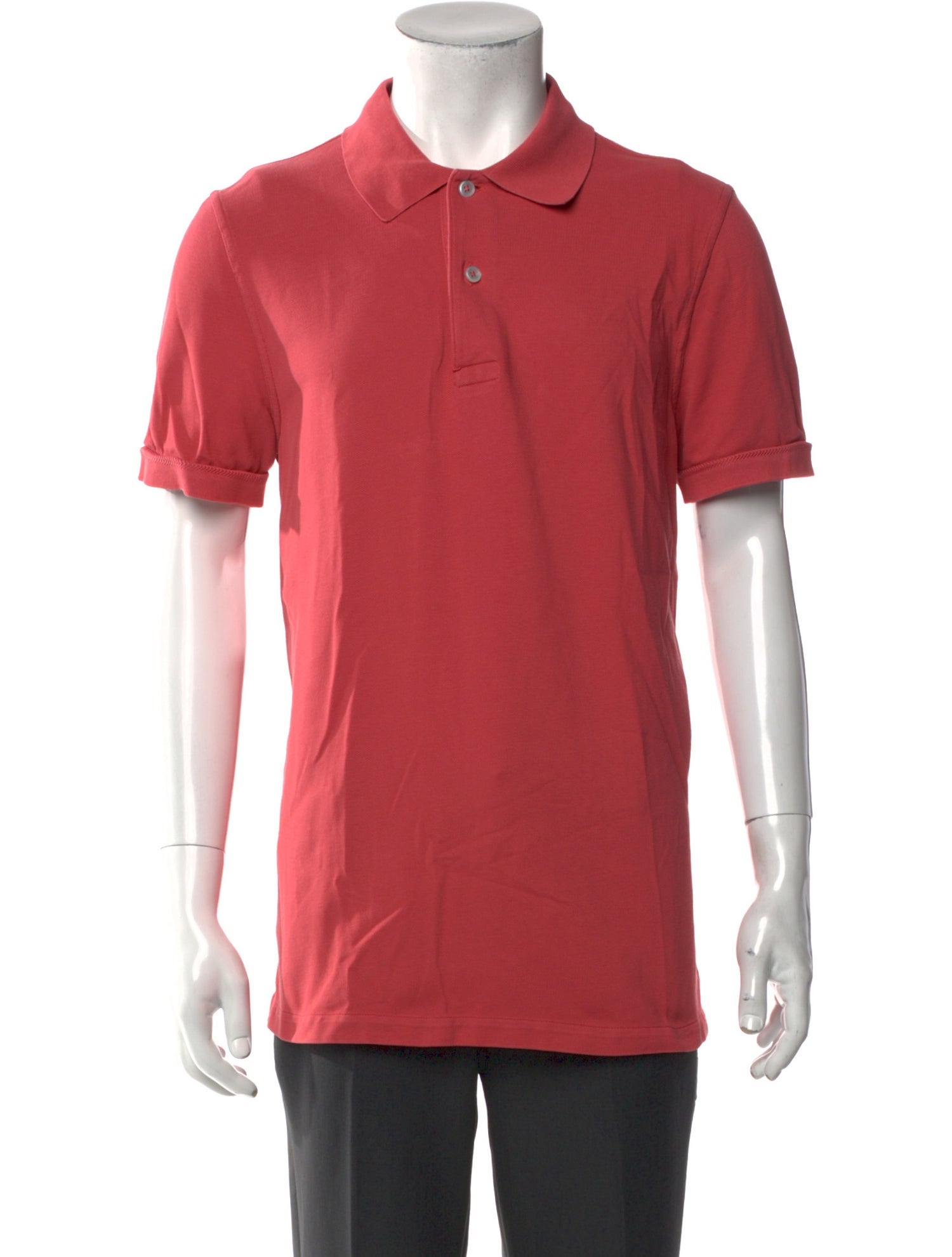Tom Ford Collar Long Sleeve Polo Shirt
