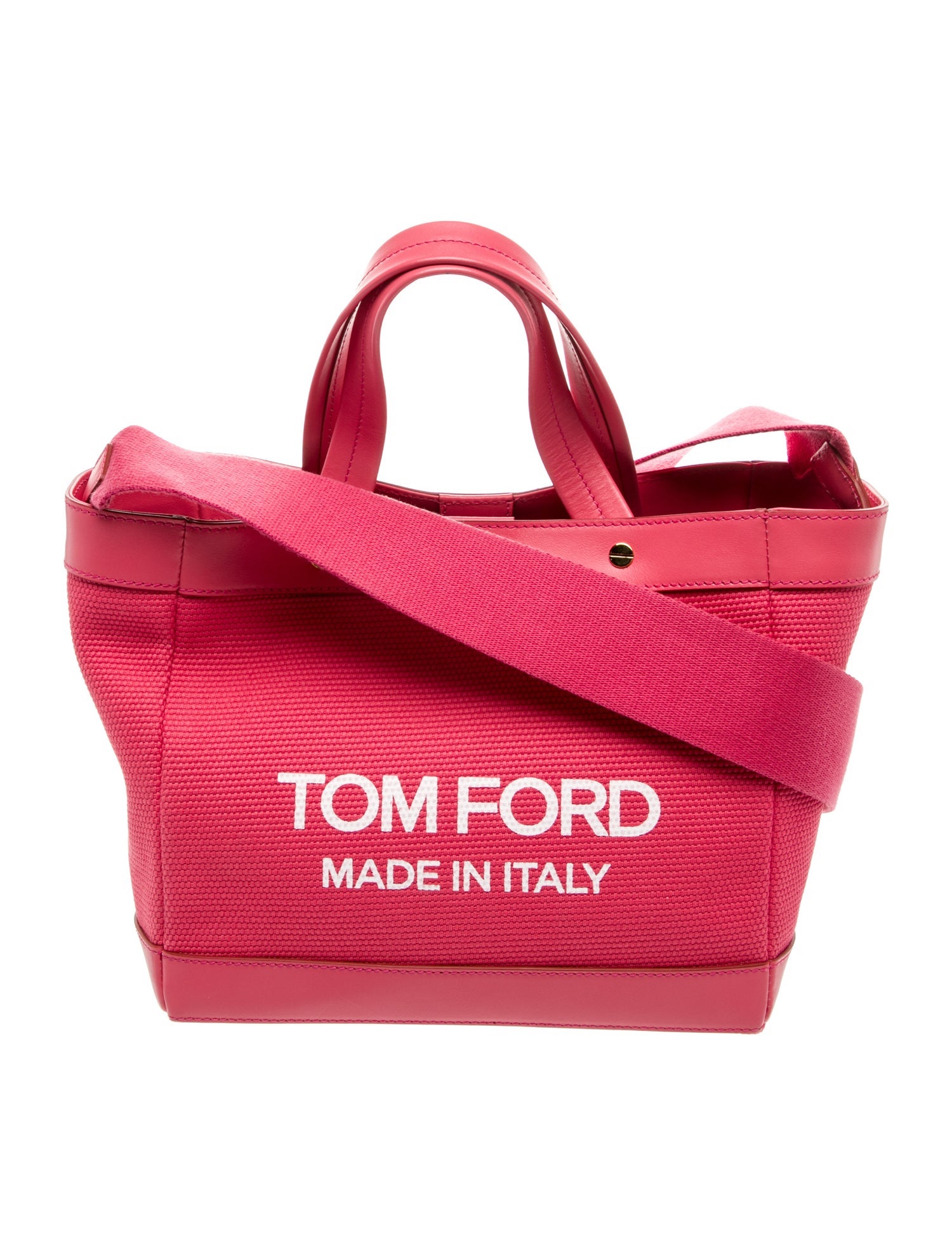 Tom Ford Canvas Top Handle Bag
