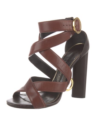 Tom Ford Leather Sandals