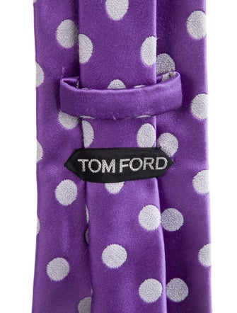 Tom Ford Pattern Print Silk Tie