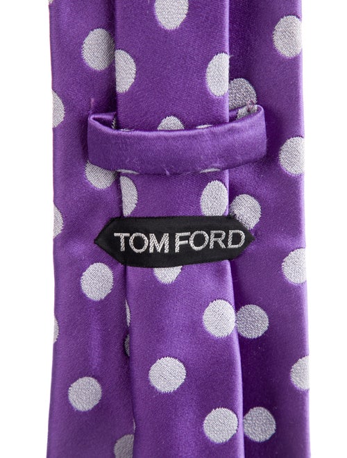 Tom Ford Pattern Print Silk Tie