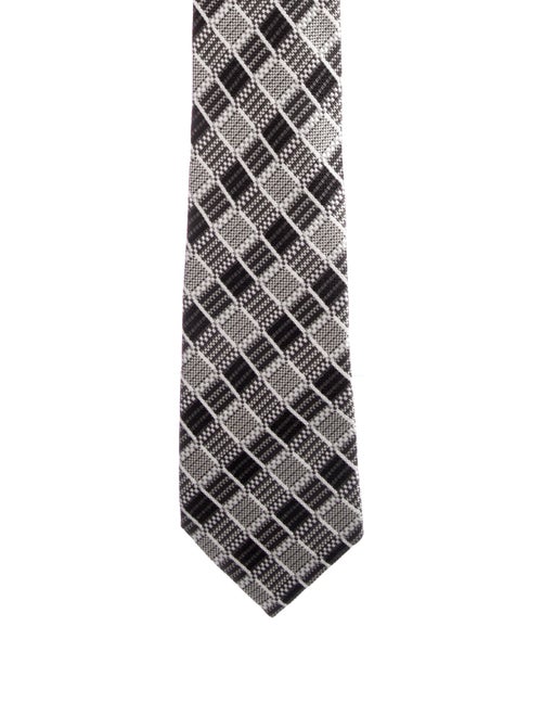 Tom Ford Pattern Print Silk Tie
