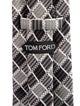 Tom Ford Pattern Print Silk Tie